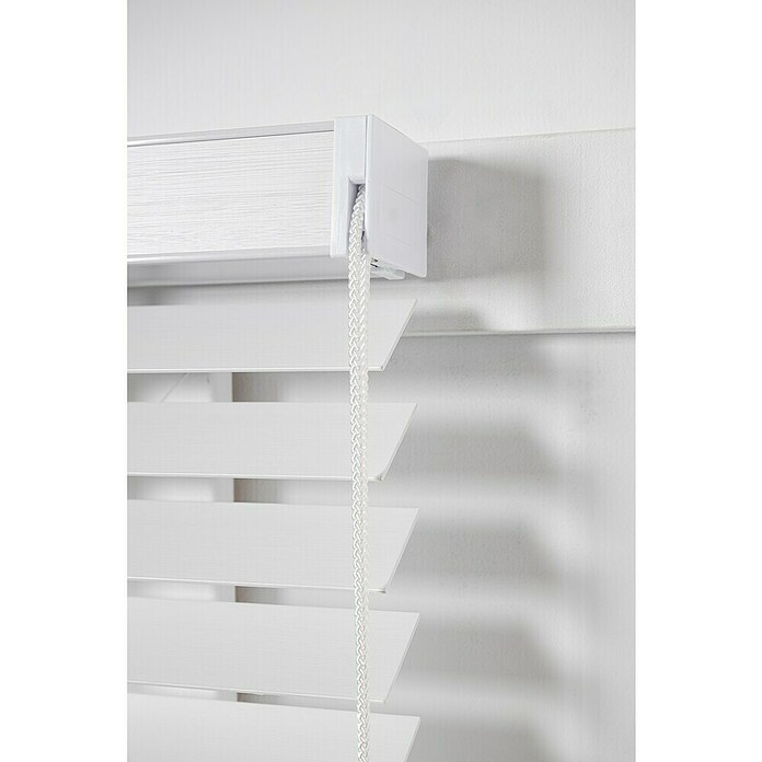 Veneciana Bambú (An x Al: 80 x 160 cm, Blanco, Madera) | BAUHAUS
