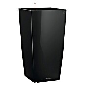 Lechuza Pflanzsäule eckig Premium (Außenmaß (L x B x H): 39,5 x 39,5 x 75,5 cm, Kunststoff, Schwarz, Hochglänzend) | BAUHAUS