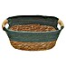 Cesta redonda verde 