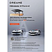 Dreame Mähroboter A1 Pro (2.000 m², Schnittbreite: 22 cm, Laser-gestützte Navigation, LiDAR) | BAUHAUS