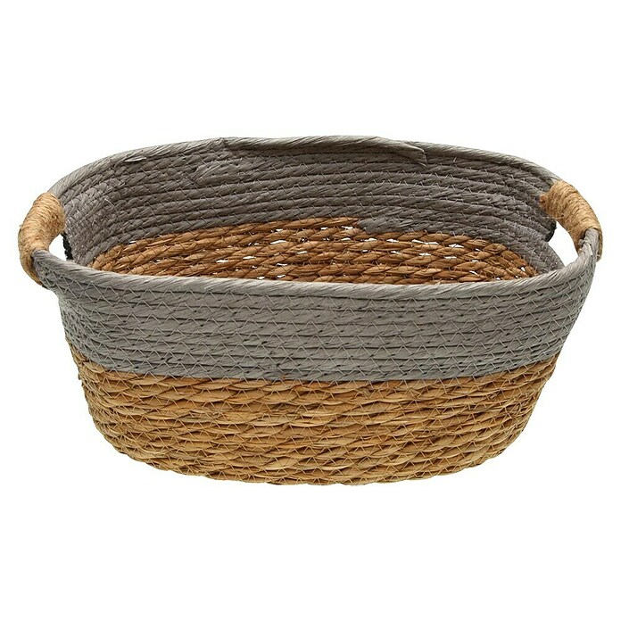 Cesta Gris (L x An x Al: 31 x 23 x 15 cm, Gris) | BAUHAUS