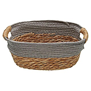 Cesta Gris (L x An x Al: 27 x 20 x 12 cm, Gris)