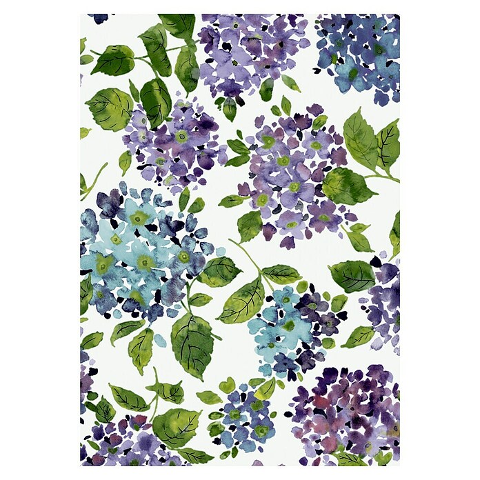 D-c-fix Manhattan Tischdecke Meterware Manhatten Provenzia (Breite: 140 cm, Weiß,Blau,Lila, Eckig) | BAUHAUS