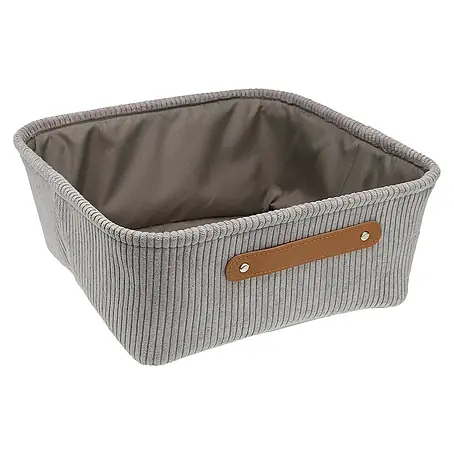 Versa  Cesta de tela Corduroy