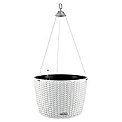 Lechuza Cottage Blumenampel Nido (Außenmaß (Ø x H): 35 x 23 cm, Kunststoff, Weiß) | BAUHAUS