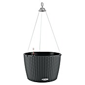 Lechuza Cottage Blumenampel Nido (Außenmaß (Ø x H): 35 x 23 cm, Kunststoff, Granit) | BAUHAUS