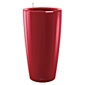 Lechuza Pflanzsäule rund Rondo Premium (Außenmaß (Ø x H): 32,5 x 56,5 cm, Kunststoff, Rot Glänzend) | BAUHAUS