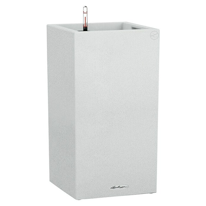 Lechuza Color Pflanzsäule eckig Canto (Außenmaß (L x B x H): 40 x 40 x 76 cm, Kunststoff, Weiß) | BAUHAUS
