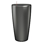 Lechuza Pflanzsäule rund Rondo Premium (Außenmaß (Ø x H): 40 x 75 cm, Kunststoff, Anthrazit Metallic) | BAUHAUS