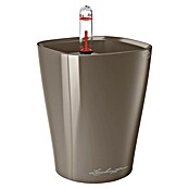 Lechuza Pflanztopf Mini-Deltini (Außenmaß (Ø x H): 10 x 13 cm, Kunststoff, Taupe) | BAUHAUS