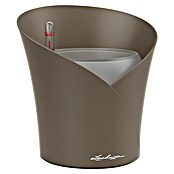 Lechuza Orchideentopf Orchidea All-in-One (Außenmaß (Ø x H): 18 x 20 cm, Kunststoff, Taupe) | BAUHAUS