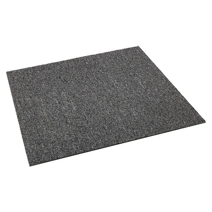 Teppichfliese Rapido (50 x 50 cm, Schlinge, 100% Polypropylen, Grau) | BAUHAUS