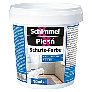 SchimmelX Boja za zid (Bijele boje, Mat, 750 ml)