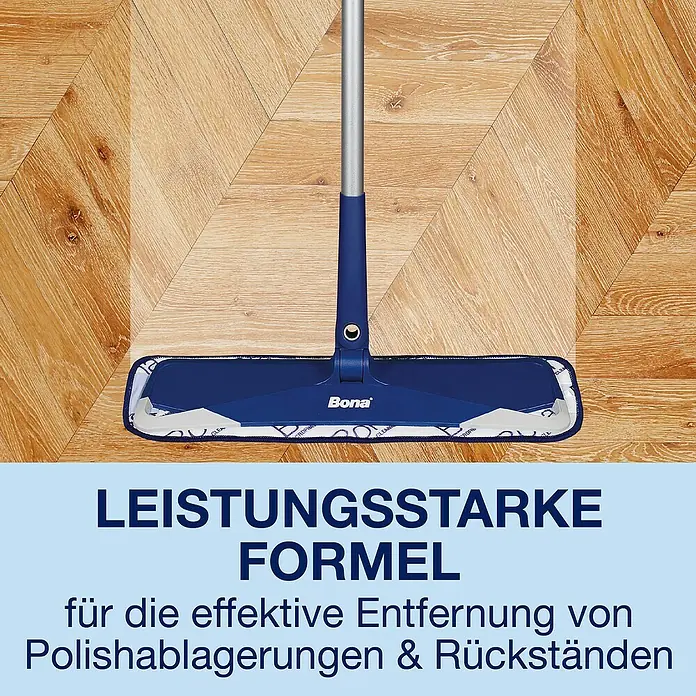 Bona Polish-Entferner Floor Polish Remover - 1 l, Flasche - Der Bona Bodenwischer mit leistungsstarker Formel für die effektive Entfernung von Polishablagerungen und Rückständen.