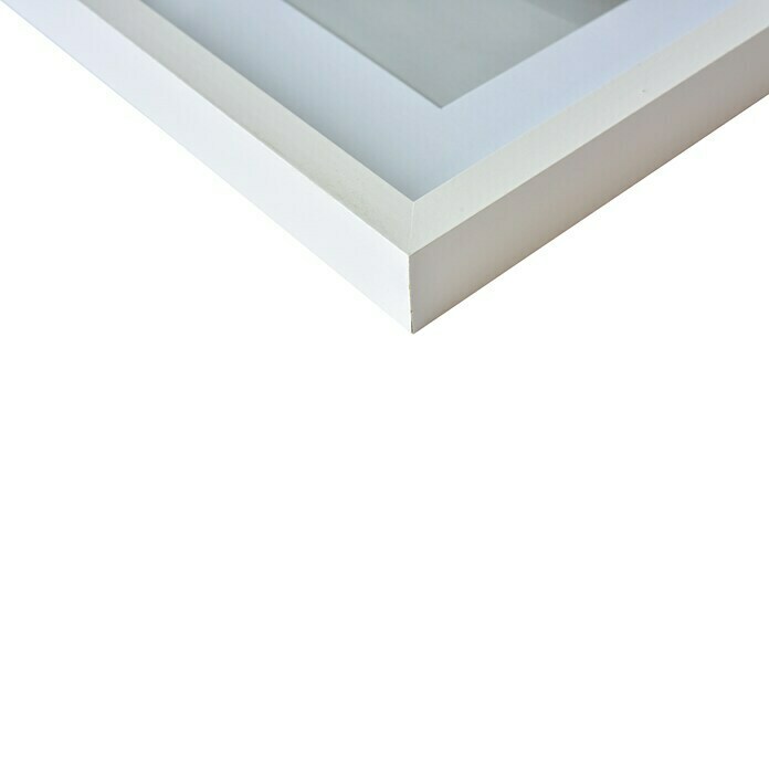 Accent Bilderrahmen Aura (Weiß, 30 x 40 cm, Holz)