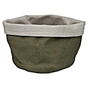 Versa Cesta de tela (L x An x Al: 17 x 14 x 10 cm, Verde oliva) | BAUHAUS