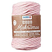 Glorex Wolle Makramee-Cord (Rosa, 3 mm, 250 g, gewebt) | BAUHAUS