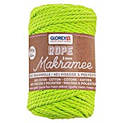 Glorex Wolle Makramee-Rope (Neongelb, Durchmesser: 3 mm, 250 g, gedreht) | BAUHAUS