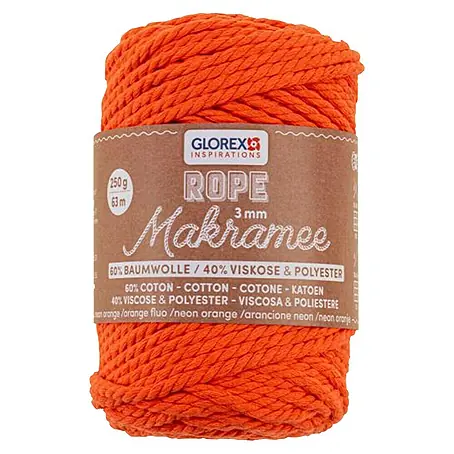 Glorex  Wolle Makramee-Rope