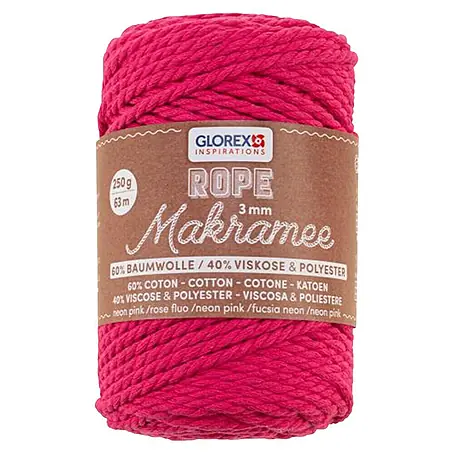 Glorex  Wolle Makramee-Rope