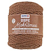 Glorex Wolle Makramee-Rope (Braun, Durchmesser: 5 mm, 500 g, gedreht) | BAUHAUS
