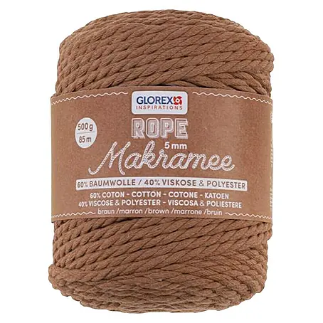 Glorex  Wolle Makramee-Rope