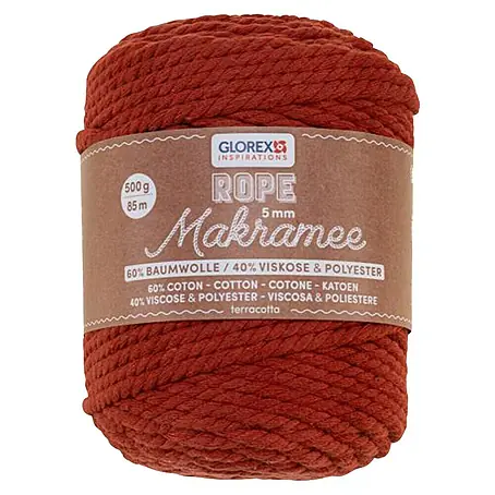 Glorex  Wolle Makramee-Rope