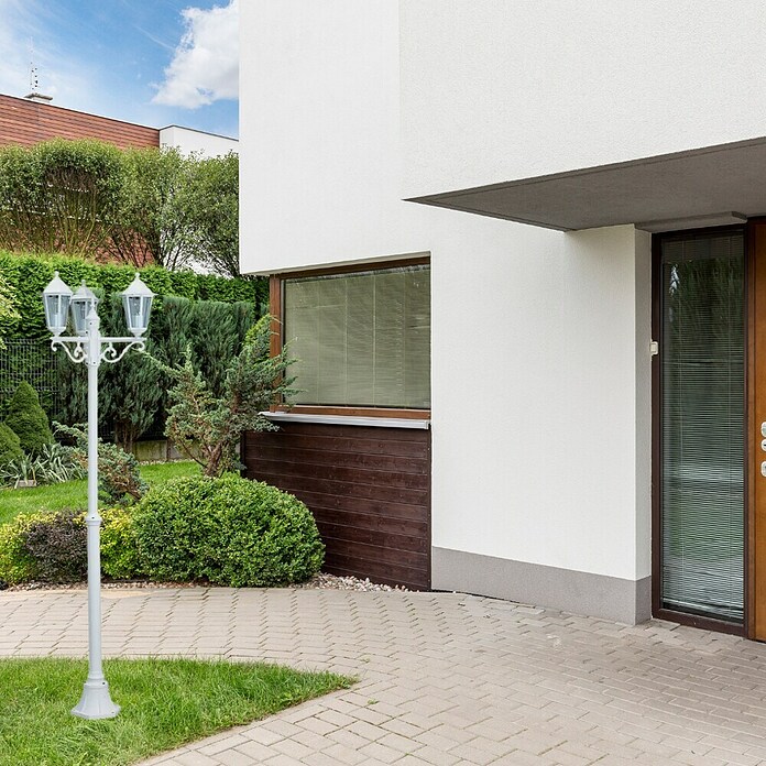 Panaled Vagg Farola (60 W, Blanco, 60 x 60 x 217 cm, Sin bombillas) | BAUHAUS
