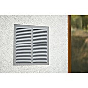 Rejilla de ventilación con mosquitera (30 x 30 cm, Aluminio, Espesor: 0,8 mm) | BAUHAUS