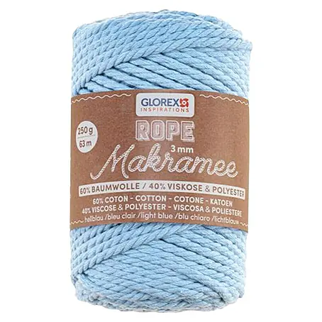 Glorex  Wolle Makramee-Rope