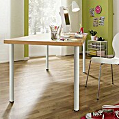 Pata para muebles (Ø x Al: 8 x 71,5 cm, Acero, Blanco) | BAUHAUS