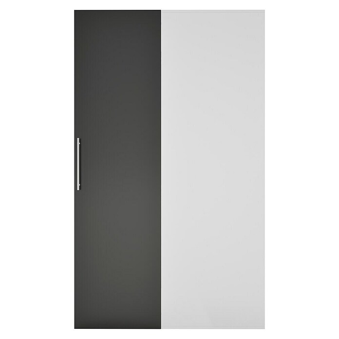 Respekta Schrankküche SKWSMIS (104 cm, Mit Duo-Kochmulde, Schwarz)