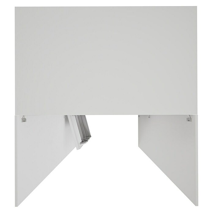Respekta Kastkeuken (104 cm, Met glaskeramische kookplaat, Wit)