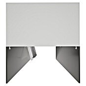 Respekta Kastkeuken (104 cm, Met glaskeramische kookplaat, Grijs)