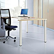Pata para muebles (Ø x Al: 6 x 71,5 cm, Acero, Blanco) | BAUHAUS