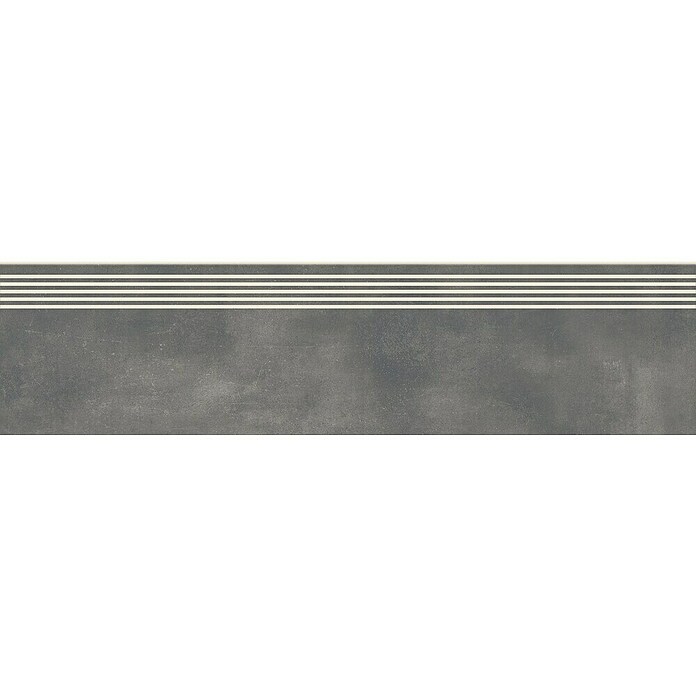 Stufen- & Abdeckplatte Big Show XXL (119,8 x 29,8 cm, Graphit, Glasiert) | BAUHAUS