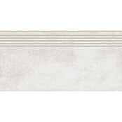 Stufen- & Abdeckplatte Big Show XXL (59,8 x 29,8 cm, Weiß, Glasiert) | BAUHAUS
