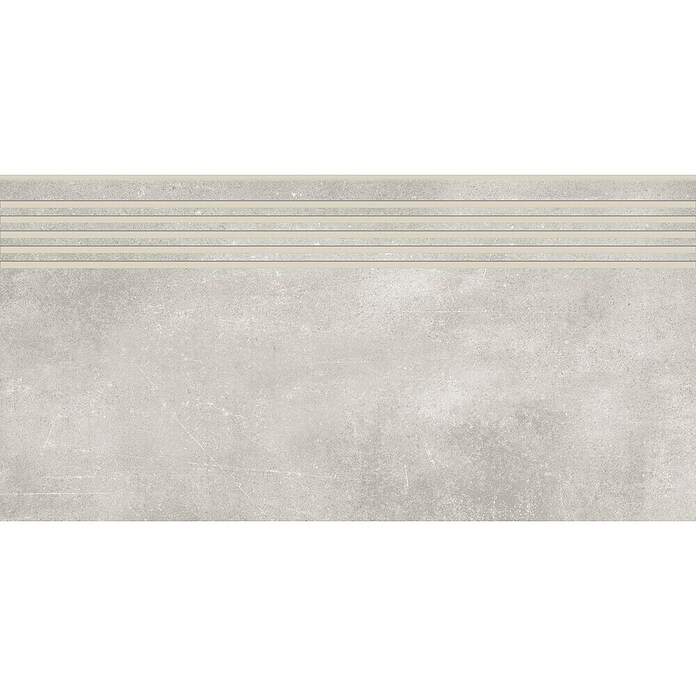 Stufen- & Abdeckplatte Big Show XXL (59,8 x 29,8 cm, Grau, Glasiert) | BAUHAUS