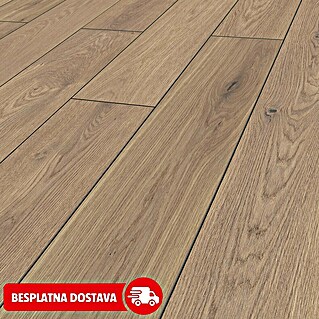 LOGOCLIC Vinto Laminat Classic Flinton (Rustikalni pod, 1.288 x 195 x 8 mm)