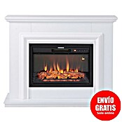 Focalpoint Chimenea eléctrica Amersham (2.000 W, Blanco, 33 x 114 x 88,6 cm) | BAUHAUS