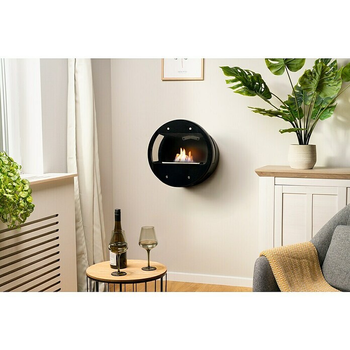 Aduro Bioethanol-Kamin B1 (Ø x H: 48 x 47,65 cm, Schwarz) | BAUHAUS