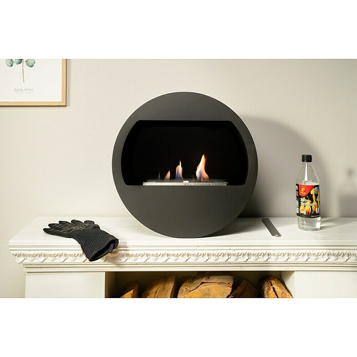 Aduro Bioethanol-Kamin B2 (Ø x H: 48 x 47,65 cm, Grau) | BAUHAUS