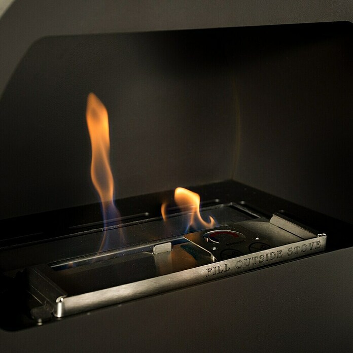 Aduro Bioethanol-Kamin B2 (Ø x H: 48 x 47,65 cm, Grau) | BAUHAUS