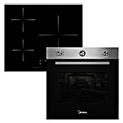 Midea Set de horno y zona de cocción (Volumen horno: 70 l, Número de zonas de temperatura: 3 ud.) | BAUHAUS