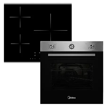 Midea  Set de horno y zona de cocción