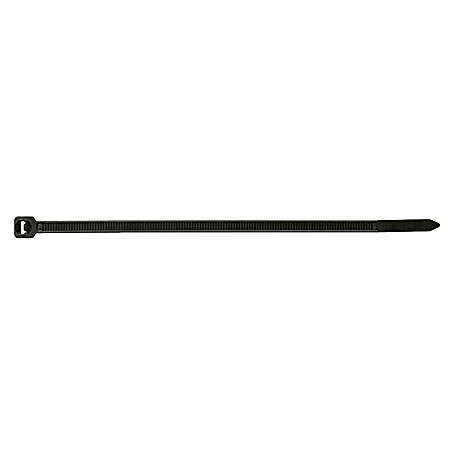Index Bridas para cables de Nylon (An x L: 48 x 200 mm, Plástico, Negro)