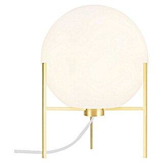 Nordlux Alton Tafellamp (Messing, Wit, E14, Ø x h: 20 x 29 cm)