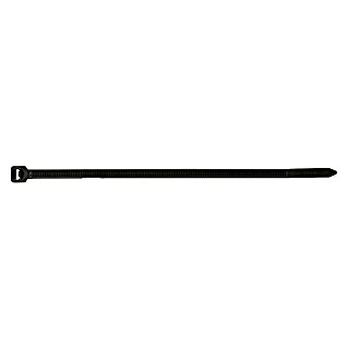Index Bridas para cables de Nylon (Negro, L x An: 300 x 3,6 mm, 100 ud.)