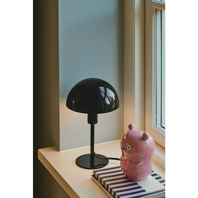 Nordlux Tafellamp Ellen mini (40 W, l x b x h: 16 x 16 x 25 cm, Zwart, E14) | BAUHAUS