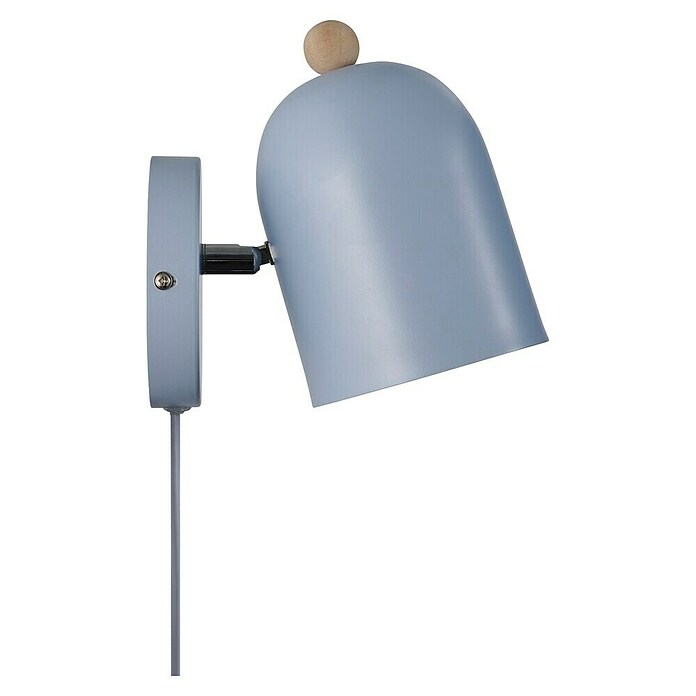 Nordlux Wandlamp Gaston (15 W, b x d x h: 11,5 x 19,5 x 19,5 cm, Blauw, E27) | BAUHAUS
